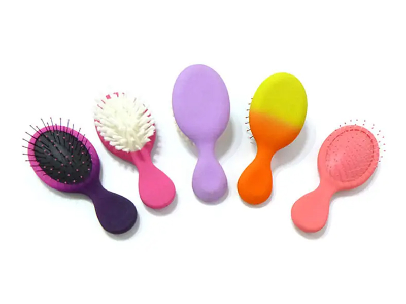 Мужская щетка для волос Brosse a Cheveux Afro Tangle с резиновым покрытием